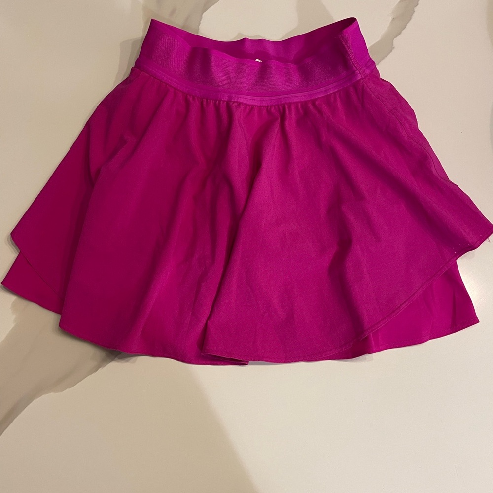 Lululemon Athletica Fuchsia Skater Skirt